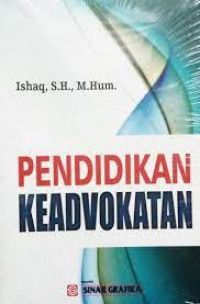 Pendidikan keadvokatan