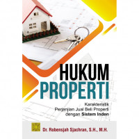 Hukum Properti: Karakteristik Perjanjian Jual Beli Properti Dengan Sistem Inden