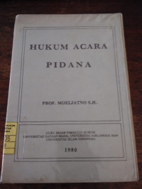 Hukum acara pidana