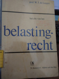 Het abc van het belastingrecht