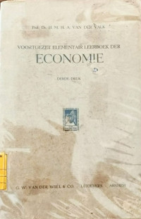 Voortgezet elementair leerboek der economie