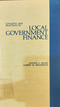 Concepts and practices in local government finance