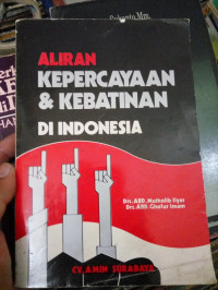 Aliran kepercayaan kebatinan di Indonesia