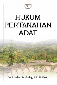 Hukum Pertanahan Adat