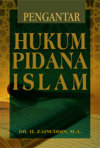 Pengantar Hukum Pidana Islam