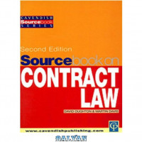 Sourcebook On Contract Law