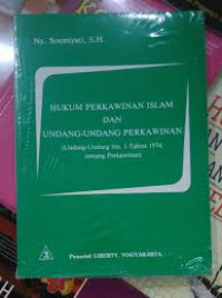 Hukum Perkawinan Islam Dan Undang-Undang Perkawinan Undang-Undang no. 1 Tahun 1974 Tentang Perkawinan