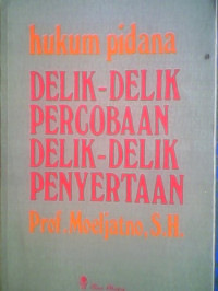 Buku pedoman hukum pidana Hindia Belanda