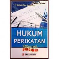 Hukum Perikatan