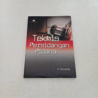 Teknisi Persidangan Pidana